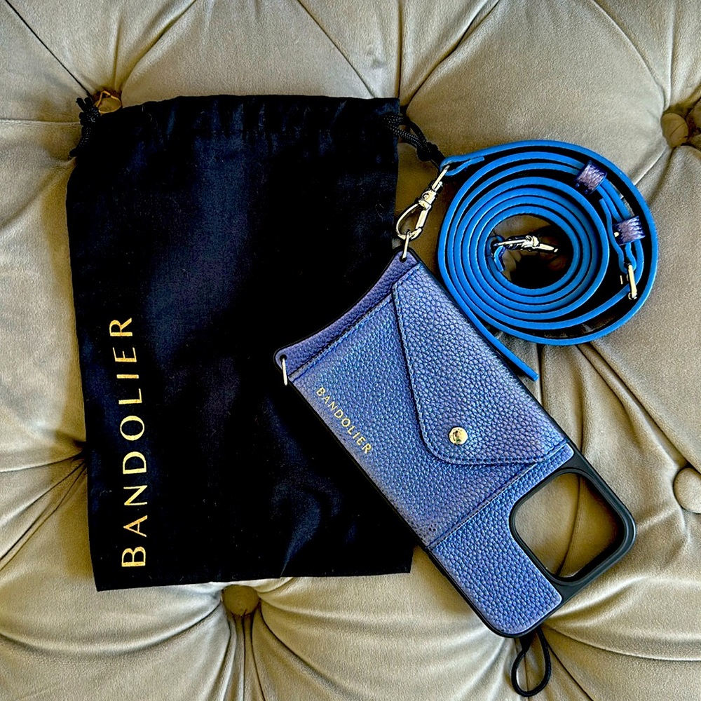 Bandolier iPhone 14pro max blue